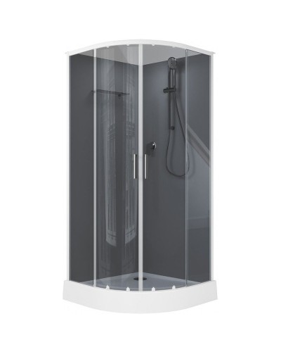 Душевая кабина Aquanet Passion EVO R White 90х90 267254 без гидромассажа