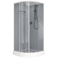 Душевая кабина Aquanet Passion EVO R White 90х90 267255 без гидромассажа