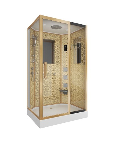 Душевая кабина Niagara Lux 120x80 NG-7711GR с гидромассажем