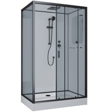 Душевая кабина Niagara Premium 120x80 NG-6912-01QR Black без гидромассажа