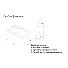 Душевая кабина 150×85×218 см SSWW BU611L
