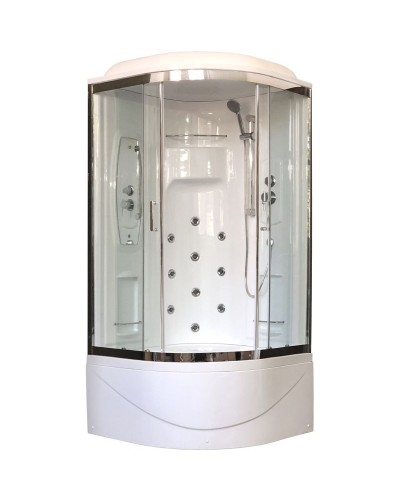 Душевая кабина Royal Bath RB100NRW-T-CH-P с гидромассажем