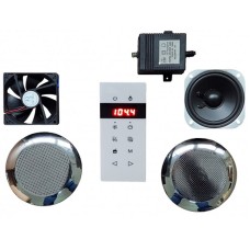 Душевая кабина Royal Bath RB100NRW-T-CH-P с гидромассажем