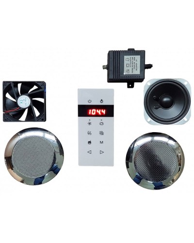 Душевая кабина Royal Bath RB100NRW-T-CH-P с гидромассажем