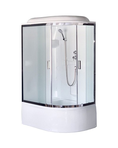 Душевая кабина Royal Bath BK 120x80 RB8120BK1-M-CH-L-EL без гидромассажа