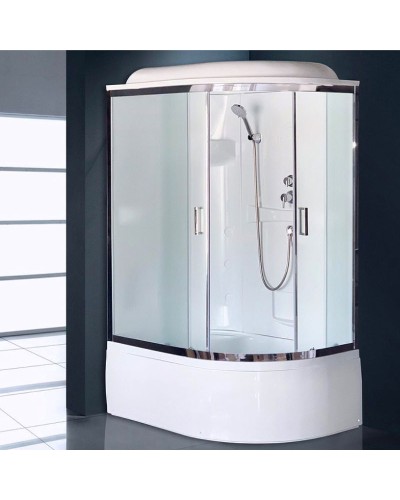 Душевая кабина Royal Bath BK 120x80 RB8120BK1-M-CH-L-EL без гидромассажа