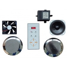 Душевая кабина Royal Bath BK 120x80 RB8120BK1-M-CH-L-EL без гидромассажа