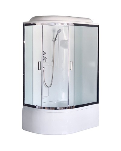 Душевая кабина Royal Bath BK 120x80 RB8120BK1-M-CH-R-EL без гидромассажа
