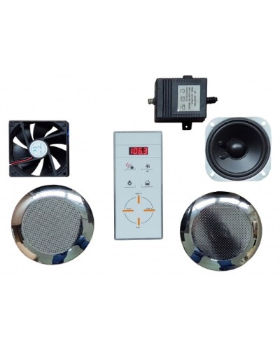 Душевая кабина Royal Bath BK 120x80 RB8120BK1-M-CH-R-EL без гидромассажа