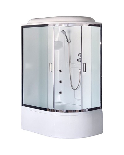 Душевая кабина Royal Bath BK 120x80 RB8120BK2-M-CH-L-EL с гидромассажем