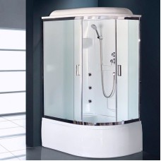 Душевая кабина Royal Bath BK 120x80 RB8120BK2-M-CH-L-EL с гидромассажем