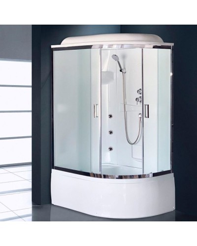 Душевая кабина Royal Bath BK 120x80 RB8120BK2-M-CH-L-EL с гидромассажем