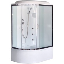 Душевая кабина Royal Bath BK 120x80 RB8120BK2-M-CH-R-EL с гидромассажем