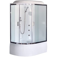 Душевая кабина Royal Bath BK 120x80 RB8120BK2-M-CH-R-EL с гидромассажем