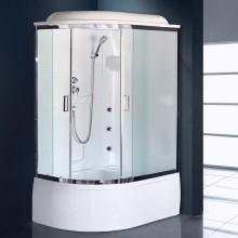 Душевая кабина Royal Bath BK 120x80 RB8120BK2-M-CH-R-EL с гидромассажем