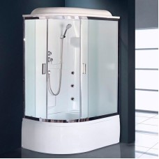 Душевая кабина Royal Bath BK 120x80 RB8120BK2-M-CH-R-EL с гидромассажем