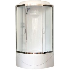 Душевая кабина Royal Bath BK 90x90 RB90BK1-M-CH-EL без гидромассажа