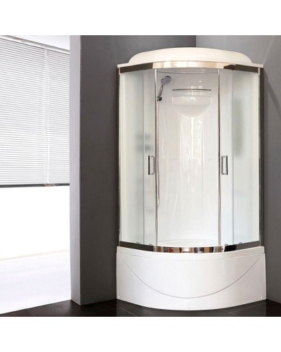 Душевая кабина Royal Bath BK 90x90 RB90BK1-M-CH-EL без гидромассажа