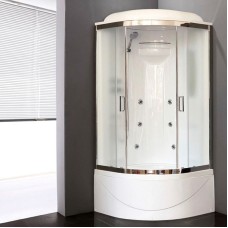 Душевая кабина Royal Bath BK 90x90 RB90BK2-M-CH-EL с гидромассажем