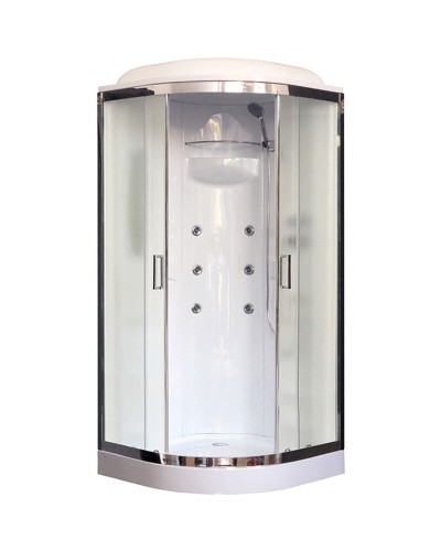 Душевая кабина Royal Bath HK 90x90 RB90HK2-M-CH-EL с гидромассажем