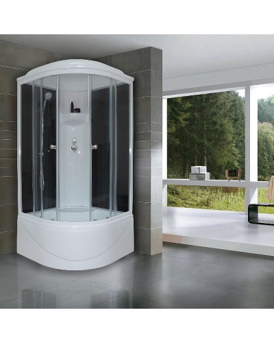 Душевая кабина Royal Bath BK 100x100 RB100BK6-BT без гидромассажа