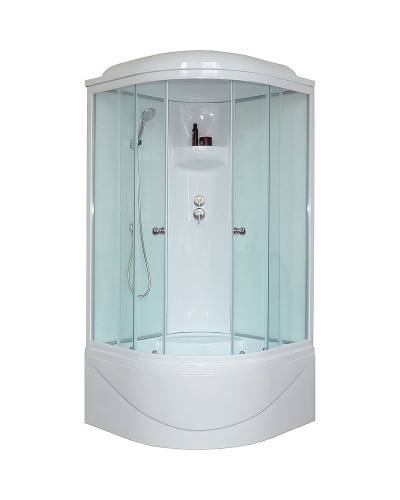 Душевая кабина Royal Bath BK 100x100 RB100BK6-WT без гидромассажа