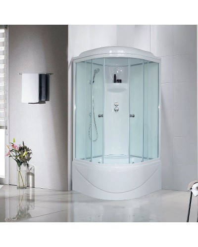 Душевая кабина Royal Bath BK 100x100 RB100BK6-WT без гидромассажа