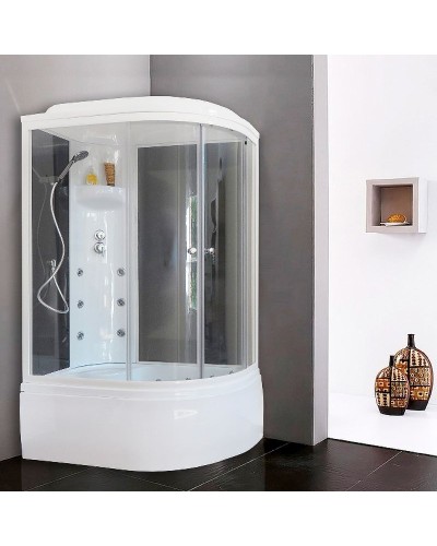Душевая кабина Royal Bath BK 120x80 RB8120BK3-BT-L с гидромассажем