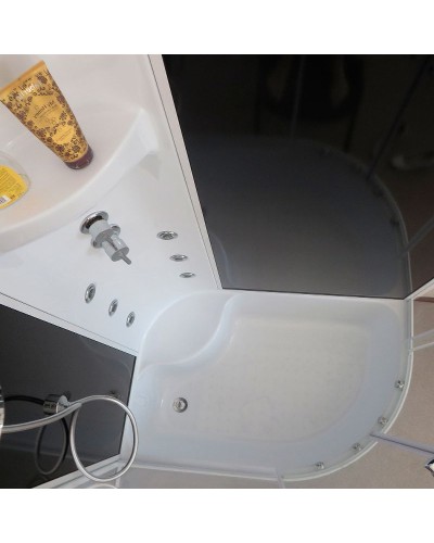 Душевая кабина Royal Bath BK 120x80 RB8120BK3-BT-L с гидромассажем