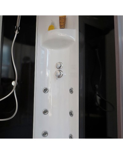 Душевая кабина Royal Bath BK 120x80 RB8120BK3-BT-L с гидромассажем