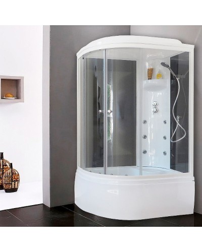 Душевая кабина Royal Bath BK 120x80 RB8120BK3-BT-R с гидромассажем