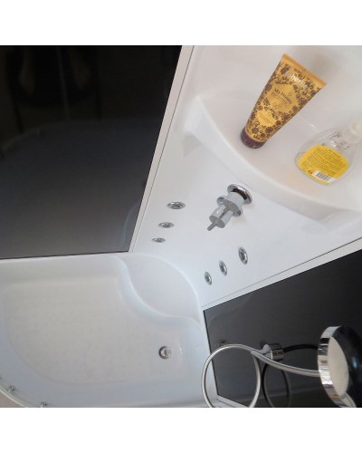 Душевая кабина Royal Bath BK 120x80 RB8120BK3-BT-R с гидромассажем