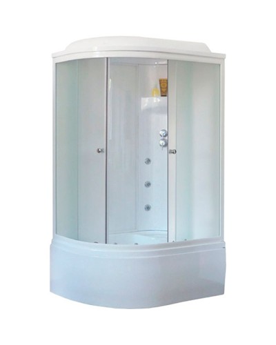 Душевая кабина Royal Bath BK 120x80 RB8120BK3-WC-R с гидромассажем