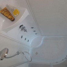 Душевая кабина Royal Bath BK 120x80 RB8120BK3-WT-L с гидромассажем