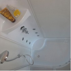 Душевая кабина Royal Bath BK 120x80 RB8120BK3-WT-L с гидромассажем