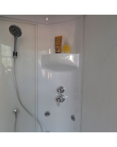 Душевая кабина Royal Bath BK 120x80 RB8120BK3-WT-L с гидромассажем