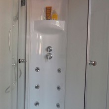 Душевая кабина Royal Bath BK 120x80 RB8120BK3-WT-L с гидромассажем