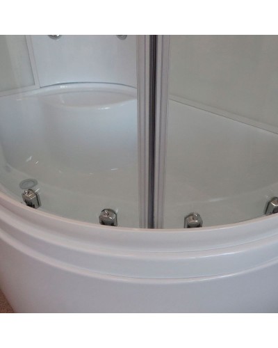 Душевая кабина Royal Bath BK 120x80 RB8120BK3-WT-L с гидромассажем