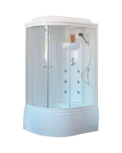Душевая кабина Royal Bath BK 120x80 RB8120BK3-WT-R с гидромассажем