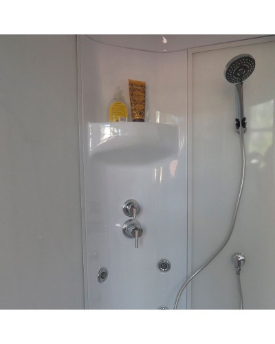 Душевая кабина Royal Bath BK 120x80 RB8120BK3-WT-R с гидромассажем