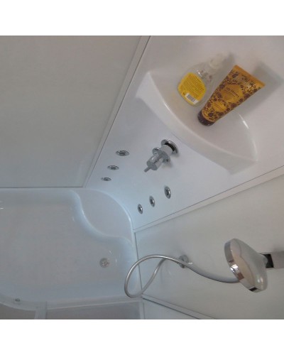 Душевая кабина Royal Bath BK 120x80 RB8120BK3-WT-R с гидромассажем