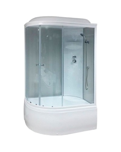 Душевая кабина Royal Bath BK 120x80 RB8120BK4-MT-R без гидромассажа