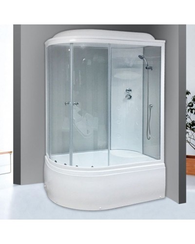 Душевая кабина Royal Bath BK 120x80 RB8120BK4-MT-R без гидромассажа