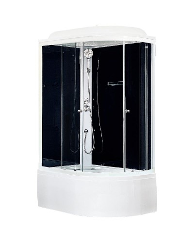 Душевая кабина Royal Bath BK 120x80 RB8120BK5-BT-L без гидромассажа