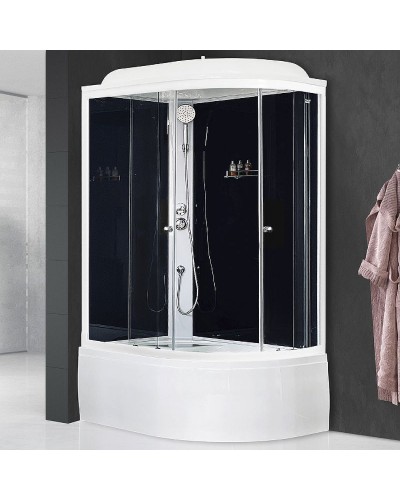 Душевая кабина Royal Bath BK 120x80 RB8120BK5-BT-L без гидромассажа