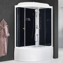 Душевая кабина Royal Bath BK 120x80 RB8120BK5-BT-R без гидромассажа
