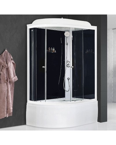 Душевая кабина Royal Bath BK 120x80 RB8120BK5-BT-R без гидромассажа