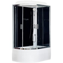 Душевая кабина Royal Bath BK 120x80 RB8120BK5-BT-CH-R без гидромассажа