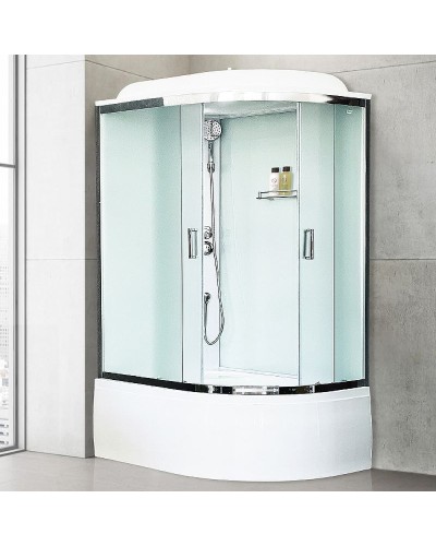 Душевая кабина Royal Bath BK 120x80 RB8120BK5-WC-CH-L без гидромассажа