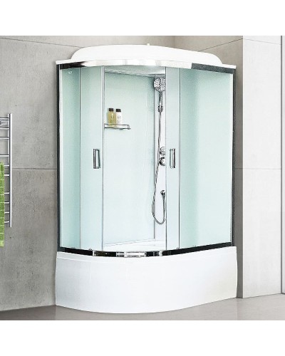 Душевая кабина Royal Bath BK 120x80 RB8120BK5-WC-CH-R без гидромассажа